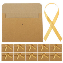 50 Pcs Greeting Card Packaging Bag Cards Holder Luxury Envelopes