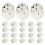60 Pcs Strip Awning Easter Vase Filler Simulation Foam Bird Egg 9