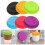 Silicone Dustproof Cup Lid Red 6pcs 5