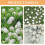 60 Pcs Strip Awning Easter Vase Filler Simulation Foam Bird Egg 6