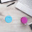 Silicone Dustproof Cup Lid Red 6pcs 9