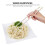 Raindrops  5 Pairs Reusable Chopsticks That Alloy Sturdy Dense 11