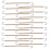 Elastic Hair Claw Ponytail Hooks Polyester 20pcs 9
