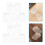 20 Sheets Dried Real Flower Bookmark Child Student 11
