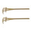 2pcs Mini Bamboo Rake For Small Rake 4x5.3in 1