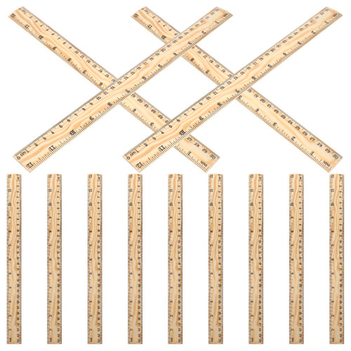 Ruler Tailoring Wood 26pcs 11.8in 2