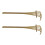 2pcs Mini Bamboo Rake For Small Rake 4x5.3in 9