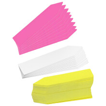 Guangmc 300 Waterproof Garden Vegetable Labels White Yellow