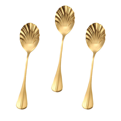 Shaped Stirring Spoons And Heat Resistant 3pcs