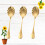 Shaped Stirring Spoons And Heat Resistant 3pcs 7