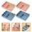3pack Compartment Storage Box For Home Users Blue 20x15.5x3cm 2
