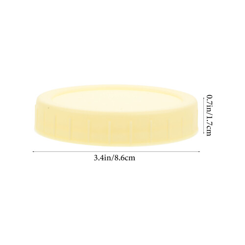 10 Pcs Can Lids For Drinks Covers Wide Mouth Jar Coffee Mug 2