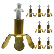 8 Pcs Tripod Stand Light Household Cotton Thread Glass