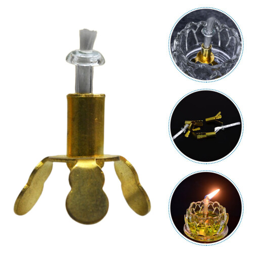 8 Pcs Tripod Stand Light Household Cotton Thread Glass 2