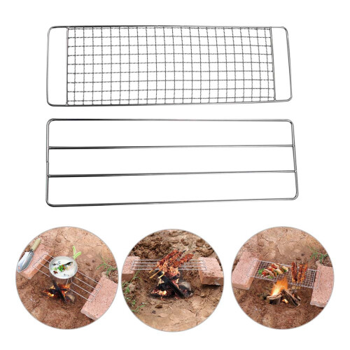 Camping Grills Racks 不锈钢烤网烤架 Family Barbecue Tool 2