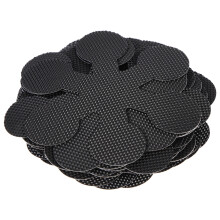 20Pcs Black Peva Bathtub Non-Slip Adhesive Strips for Bathroom Floors