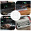 10pcs Transparent Keycap White Plastic The Cross Computer 8
