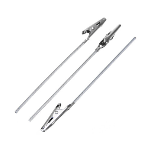 50 Pcs Silver Clip Stick Memo Holder Number Clips 1