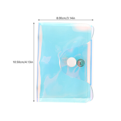 Slim Wallet Id Holder Transparent Card Organizer Compact Miss 2