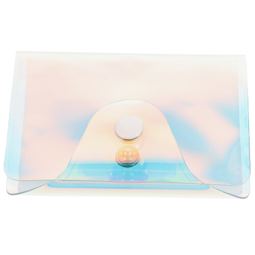 Slim Wallet Id Holder Transparent Card Organizer Compact Miss