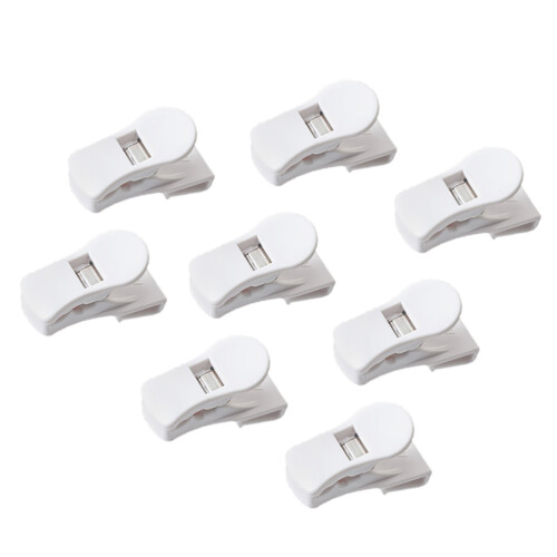 Refrigerator Clip Abs Multi-Function For Fridge Side Door 8pcs 2