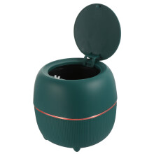 desktop plastic trash can wastebasket storage bin for home