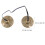 Mindfulness Bell Instrument Copper Yoga Bell 1pcs 2
