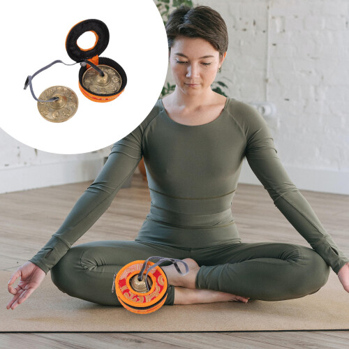 Mindfulness Bell Instrument Copper Yoga Bell 1pcs 2