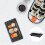 Black Rectangular Odorless Sushi Takeout Containers 50set 11