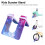 2pcs Kids Support Bracket Practical Bike Stand Parking Stand 6