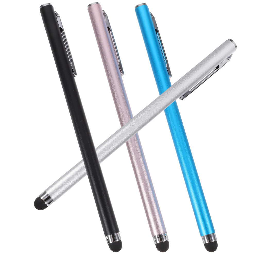 4Pcs Portable Capacitive Stylus Pens With Replaceable Tips For Tablets 3164262422295