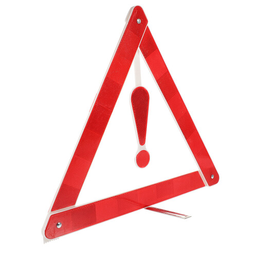 Masteelf Traffic Cones Warning Triangle 38.50x37.00x2.00cm Red