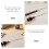 Raindrops  2 Pcs Seam Diy Hand Stitching Tool Lightweight Sewing Work 8