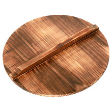 Universal Pan Lid Wooden Steam Retention Women Cooking 1set