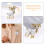 Sheep Brooch Multi Alloy Rhinestone Decor Pin 9