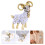 Sheep Brooch Multi Alloy Rhinestone Decor Pin 4
