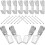 Raindrops  20 Sets Hanging Hooks For Picture Frames Hangers Heavy Duty 6