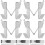 Raindrops  20 Sets Hanging Hooks For Picture Frames Hangers Heavy Duty 7