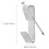 Raindrops  20 Sets Hanging Hooks For Picture Frames Hangers Heavy Duty 2