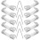 Raindrops  20 Sets Hanging Hooks For Picture Frames Hangers Heavy Duty 8
