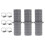 3 Sets Dishwasher Waste Pipe Connector Washing Machine Drain 9