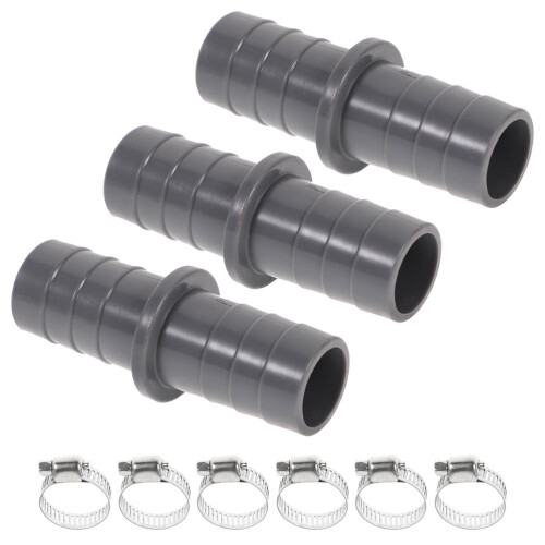 3 Sets Dishwasher Waste Pipe Connector Washing Machine Drain