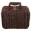 Woven Suitcase Box Coffee Pp 1pcs Picnic Basket 6