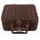 Woven Suitcase Box Coffee Pp 1pcs Picnic Basket 7