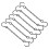 6pcs Decorative Chains For Hanging Plants Office Users 11