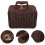 Woven Suitcase Box Coffee Pp 1pcs Picnic Basket 4