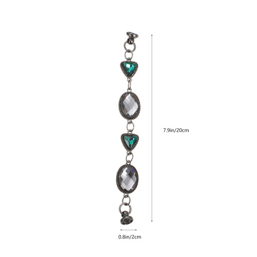 Phone Beaded Charm Multi Colored Alloy 2pcs 1