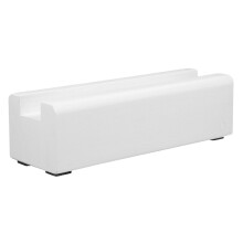 White Wooden Floor Mirror Base Stable Antislip Elegant