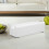 White Wooden Floor Mirror Base Stable Antislip Elegant 5