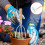 Garden Rake Claw Handheld Clamming Rake Wood 1set 5